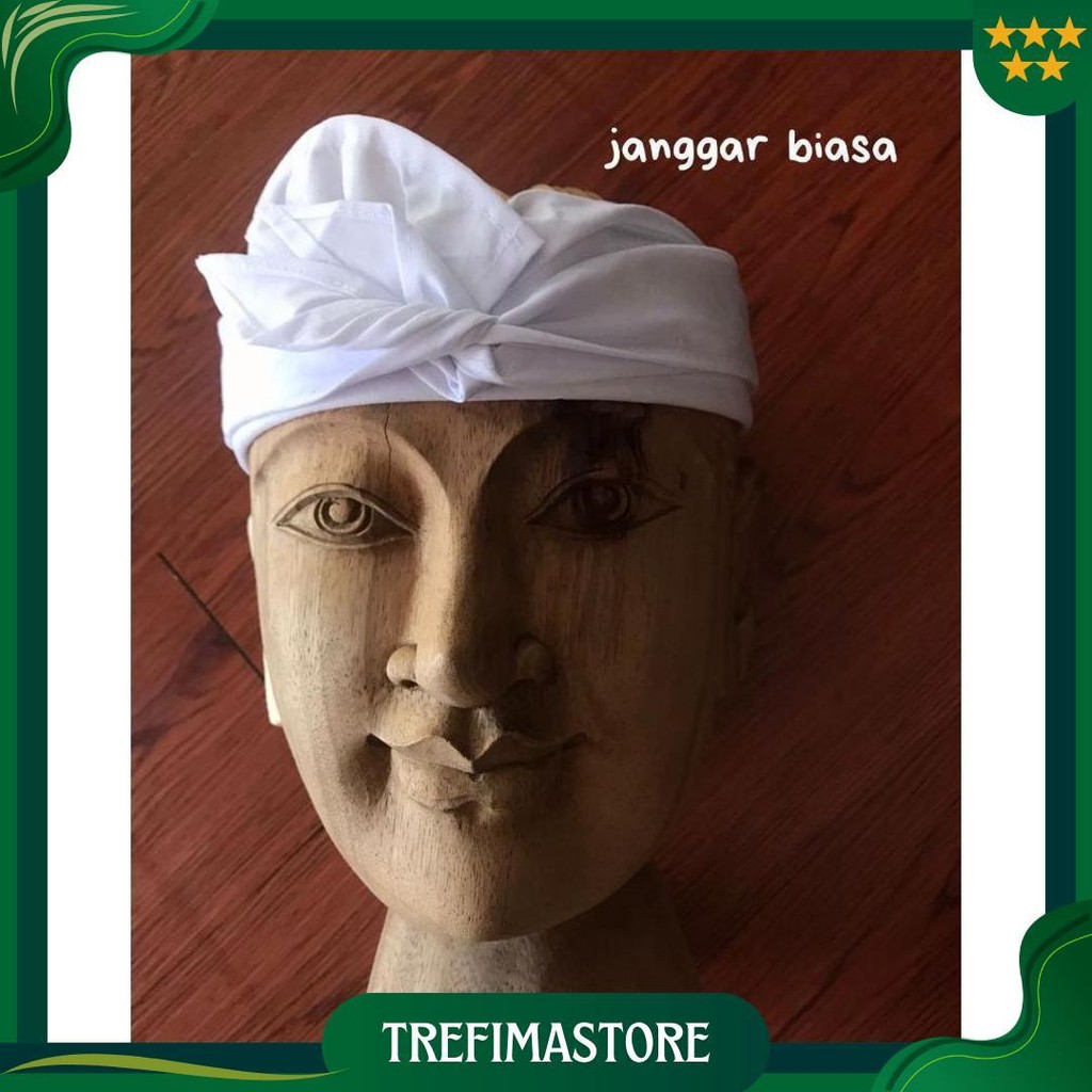 Udeng Nayah Putih Polos || Udeng Setengah Jadi || Udeng Asli Bali Promo Puncak