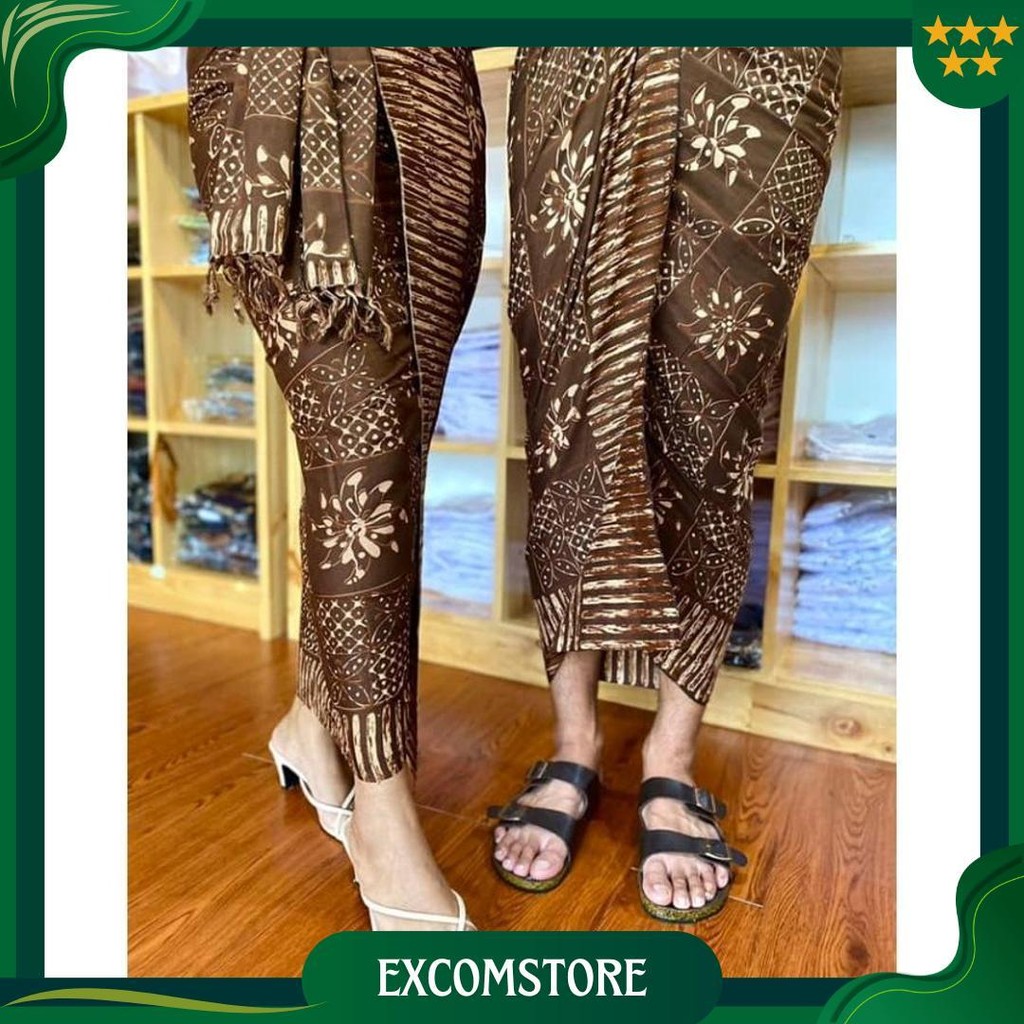 Set Saput Dan Kamen Lembaran Batik Indigo || Saput Batik Bali || Saput Batik Indigo Gratis Ongkir