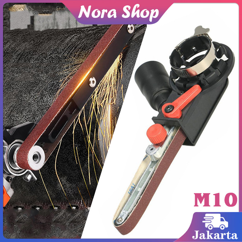 Penggiling sudut dimodifikasi menjadi mesin sander mini / amplas belt sander Serbaguna