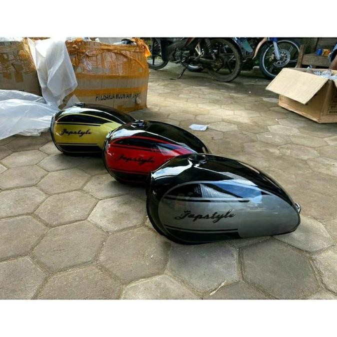 Terlaris Tangki Tengki Japstyle Custom Cb Gl Tiger Megapro Thunder Byson Ninja Scorpio Ready Stok