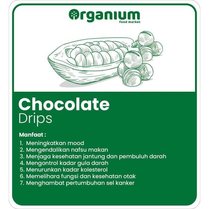 

Organium Chocolate Drips 100G