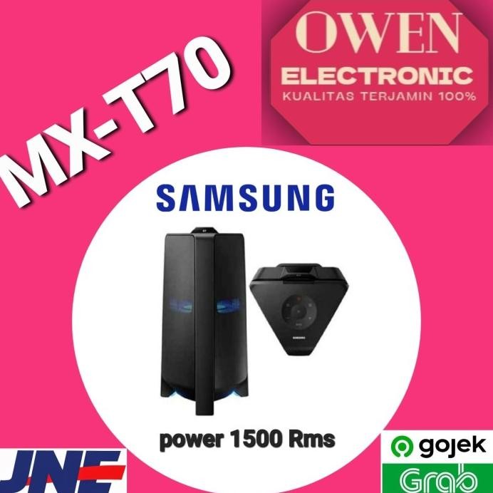 Terlaris Samsung Sound Tower Mx-T70 - Mxt70 Karaoke Bass Booster - Mx T70
