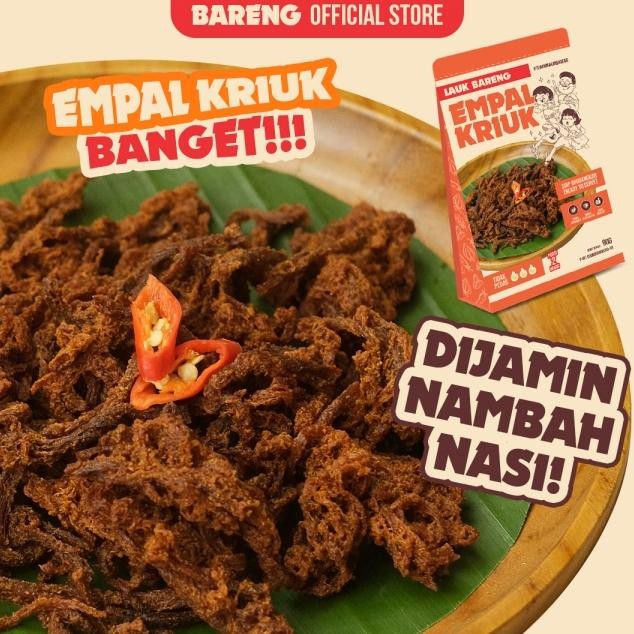 

TERLARIS Lahap Bareng | Empal Kriuk Goreng | Gepuk Daging Sapi Tinggi Protein untuk Anak GTM | Makanan Instant Ready to Eat, Real Food, Praktis & Tanpa Pengawet Siap kirim