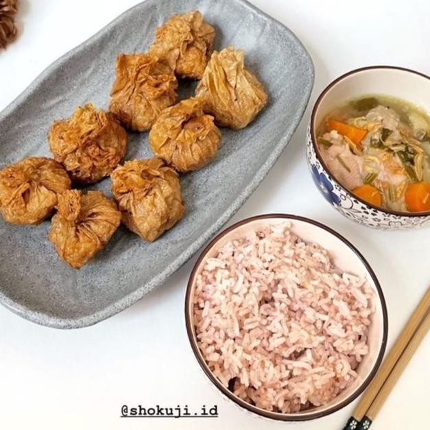 

Shokuji Beras Merah Kemasan 1 KG | Beras Merah Premium Pulen Diet
