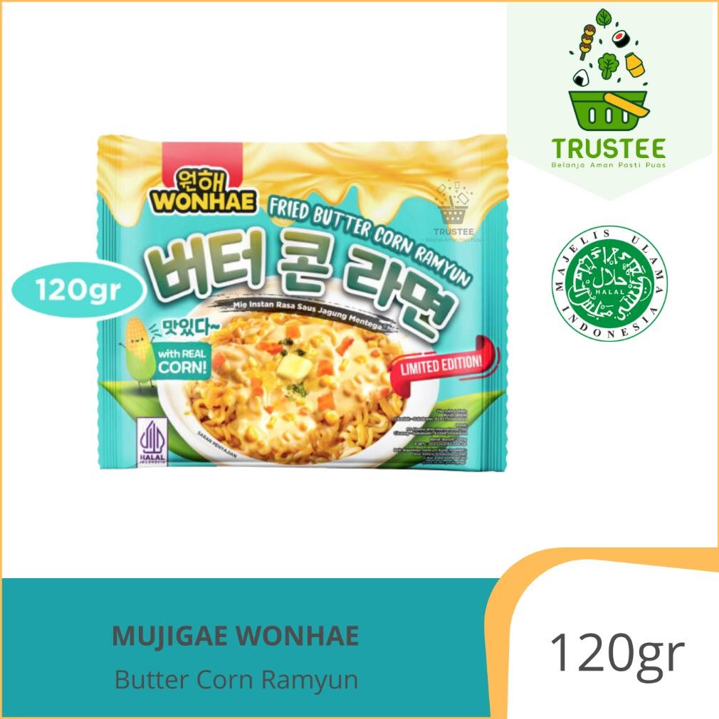 

HRN-813 et-12 Mujigae Wonhae Fried Butter Corn Ramyun Mie Saus Jagung Mentega 120gr Termurah Murah