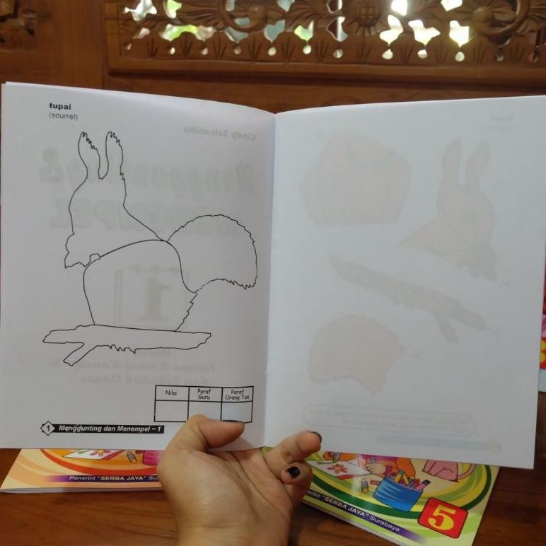 

Yui-7 Sj Menggunting & Menempel - Buku Aktivitas Gunting Tempel Anak Paud Tk Sd