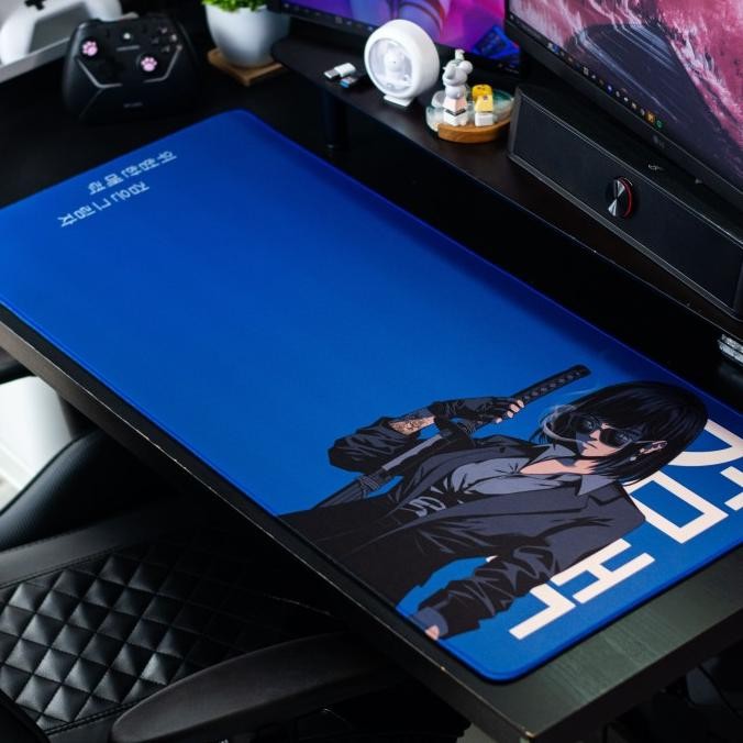 Mousepad Korean Geom Gaek Mousepad Xxl Gaming Soft Speed Type Deskmat Waterproof Desk Mat Office Kan