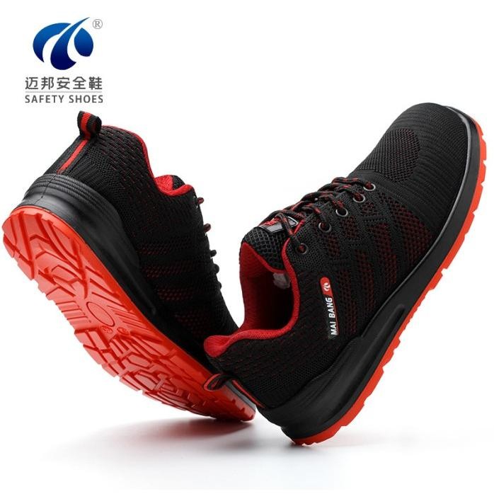 Terlaris Umaila Sepatu Safety Ujung Besi Baja Sneakers Sport Ringan C