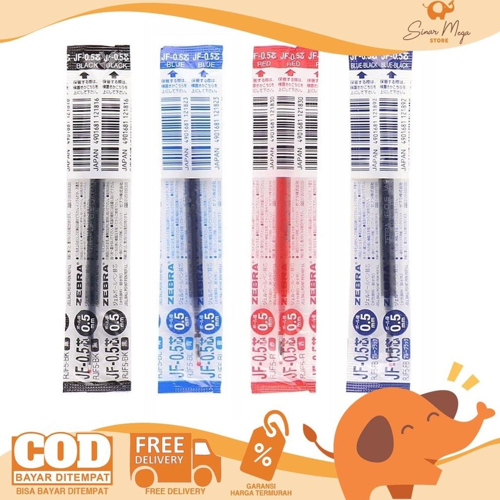 

GB29 Sale! Refill Gel Pen Pulpen Bolpen Zebra Sarasa 0,5 mm / Isi Ulang Pen Sarasa JF 0,5 Terlaris Termurah