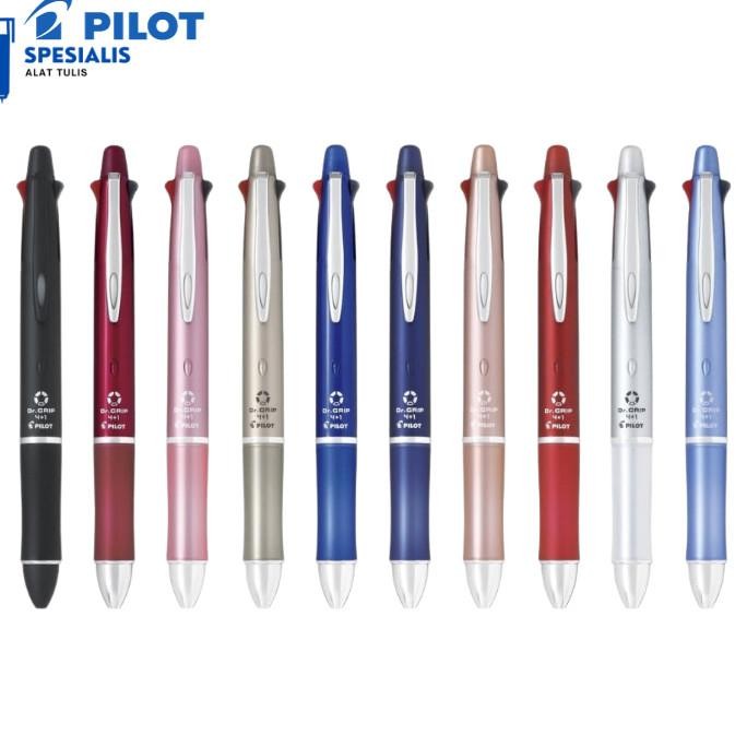 

TERMURAH - PILOT DR. GRIP 4+1 0.7 mm PULPEN PILOT 4 PEN + 1 PENSIL