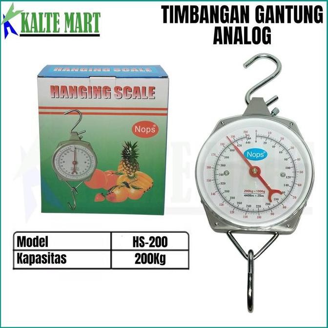 HANGING SCALE ANALOG 150KG 200KG TIMBANGAN GANTUNG JARUM MANUAL 150KG 200KG TIMBANGAN JARUM TIMBANGA