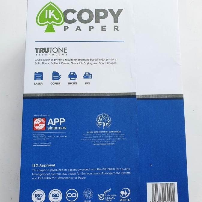 

tyS IK COPY PAPER A4 Kertas Print Kertas HVS