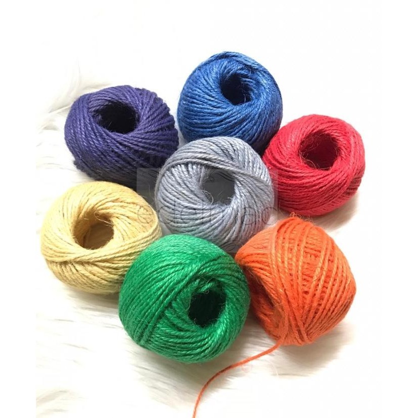 tyS Tali Goni | Tali Rami Serat Natural Aneka Warna
