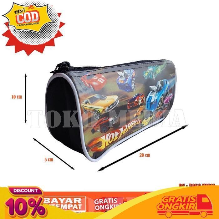 

Today Kotak Pensil Anak Laki Oval Perahu Restleting