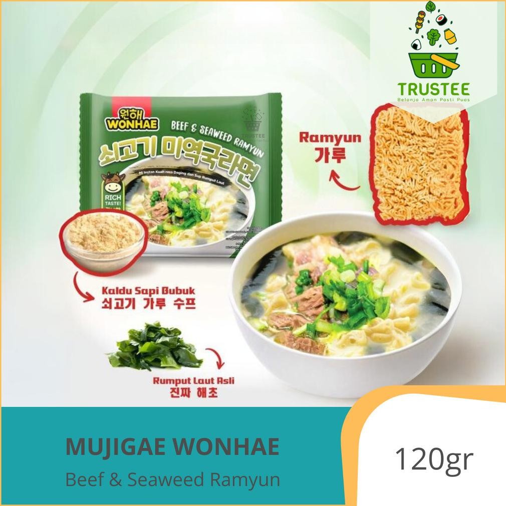 

Up15 fx-45 Mujigae Wonhae Beef Seaweed Ramyun / Mi Instan Kuah Rasa Daging Dan Sup Rumput Laut Halal 120gr Berkualitas Sale