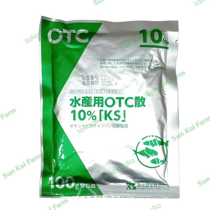 BEBAS ONGKIR - Obat Antibiotik Ikan Oxytetracycline OTC