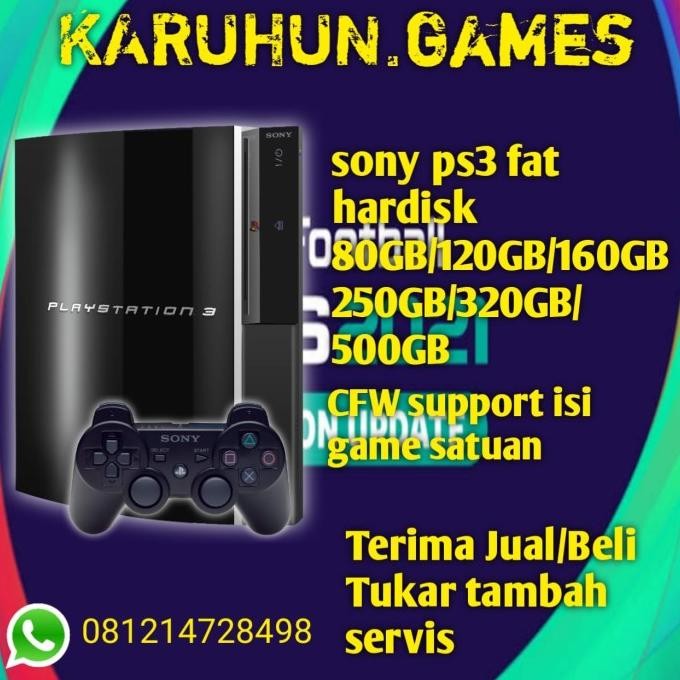 PS 3 Fat 160gb murah