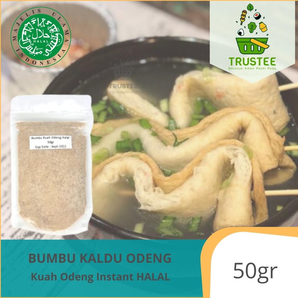 

ZAI-2530 uj-53 Bumbu Kuah Odeng / Oden / Eomuk / Fish Cake / Bakso Ikan HALAL 50gr Original Viral