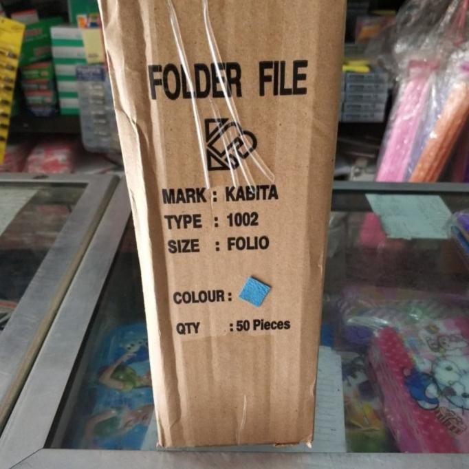 

new !!! Map Kertas Folio Type 1002 Merk Kabita ( isi 50 pcs ) murah
