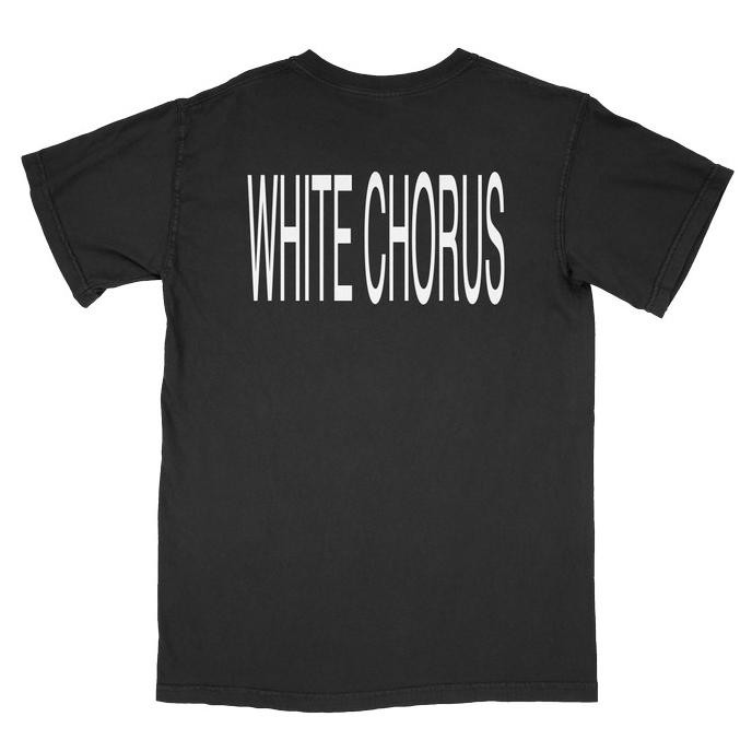 new  Downtown Market & White Chorus - beads Tshirt black murah