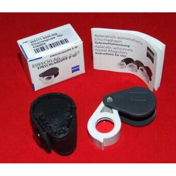 

TERMURAH - Kekeran / kaca pembesar / loupe zeis d 40