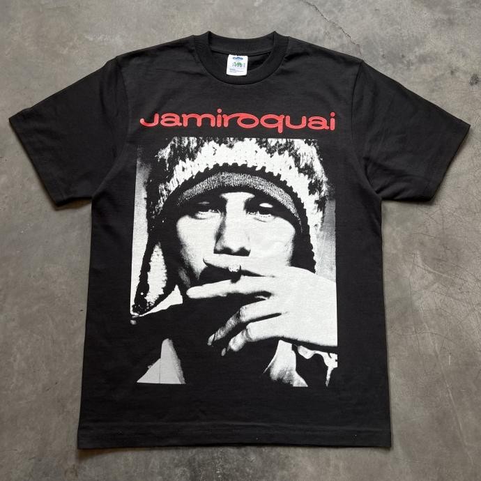 new  Kaos baju band Jamiroquai Europe Tour 1996 bootleg vintage style tshir murah