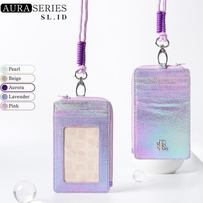 

new !!! SL.ID Dompet Lanyard Id Card Holder Gantungan Name Tag Hologram - Aura Series murah