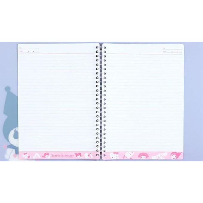 

new !!! Binder B5 New Life Sanrio My Melody Cinnamoroll Plastic 26 Ring Buku Catatan Notebook Limited Edition murah