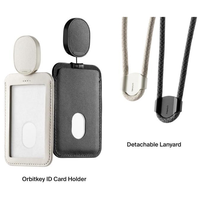 

new !!! Name Tag ID Card Holder with Landyard Orbitkey murah