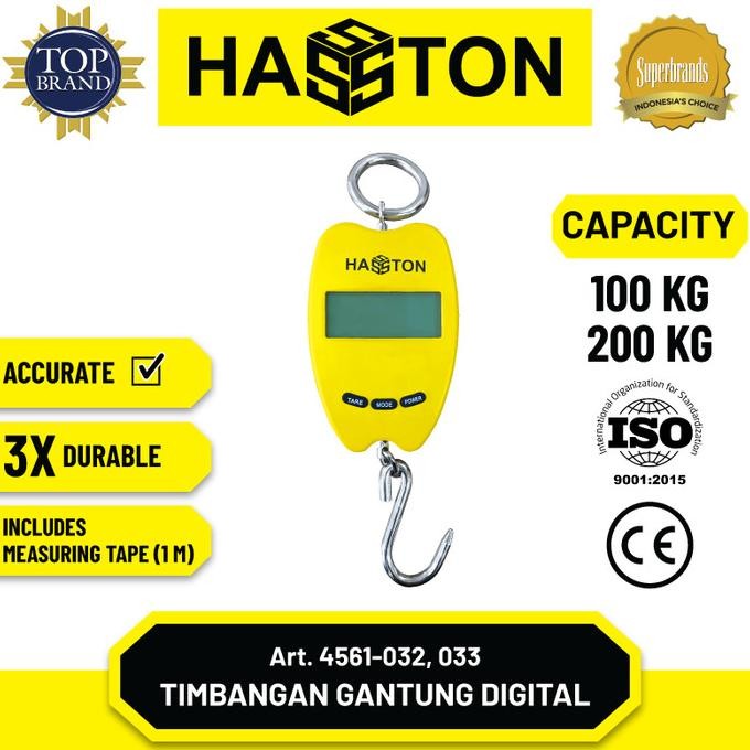 HASSTON TIMBANGAN GANTUNG DIGITAL 100 KG (4561-032)