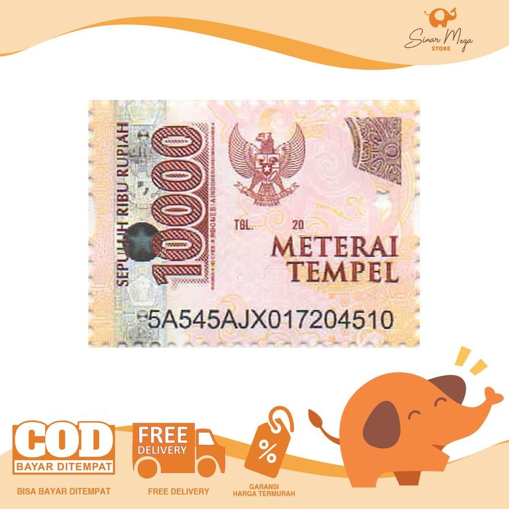 

asd-86 fx-2 Materai Tempel 10.000 / Meterai 10000 DIJUAL SATUAN Terlaris Termurah