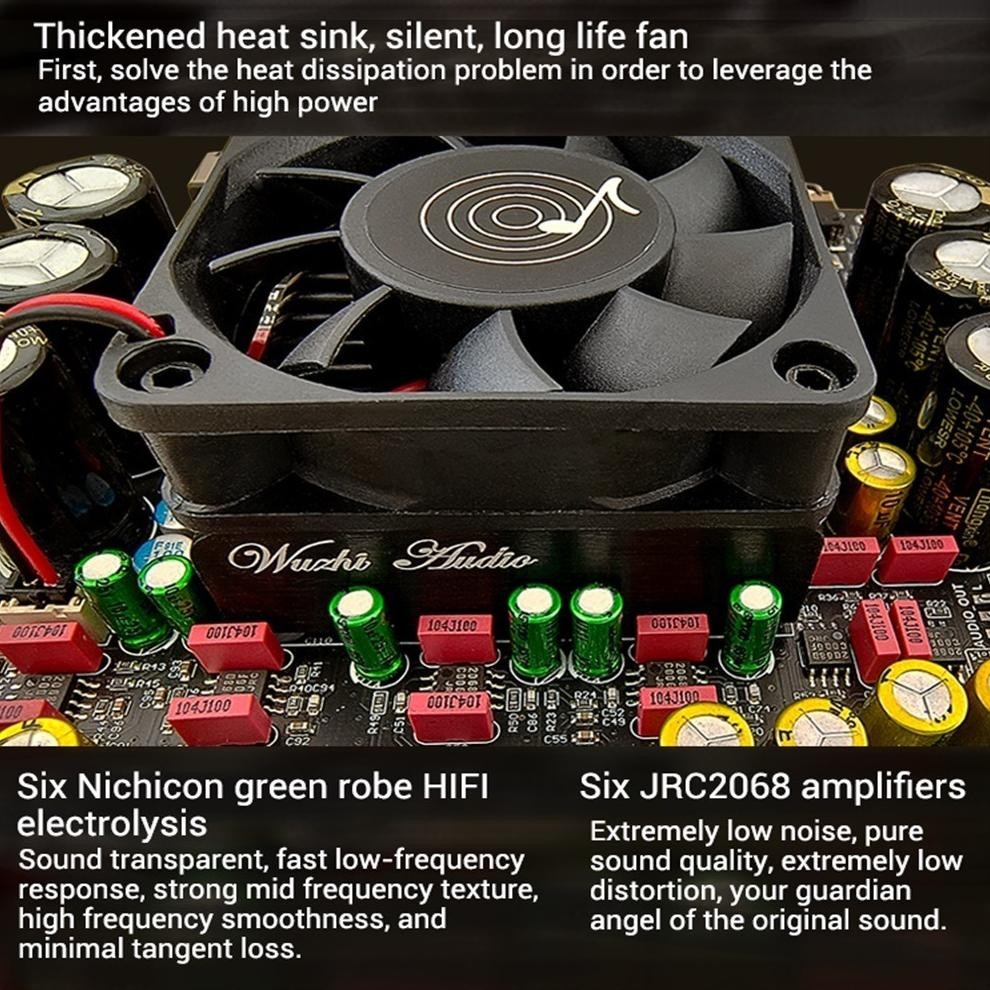 ready  CODSPOTBERHARGA ZK-AS21 TPA3255 Modul Papan Amplifier Daya Digital Bluetooth