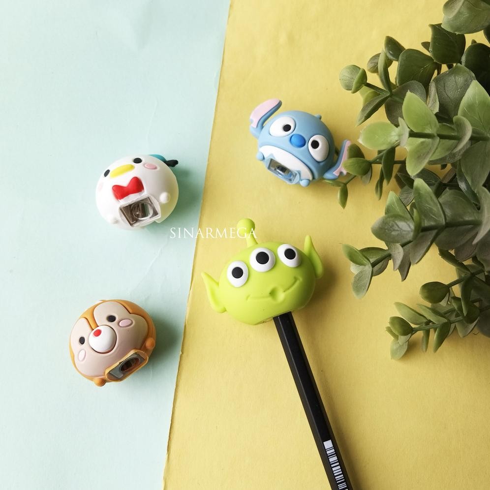 

hjg-7 u-45 Fancy Pencil Sharpener Tsum Tsum Disney A73033-L1X / Rautan Serutan Pensil Satuan RANDOM Murah Termurah Premium