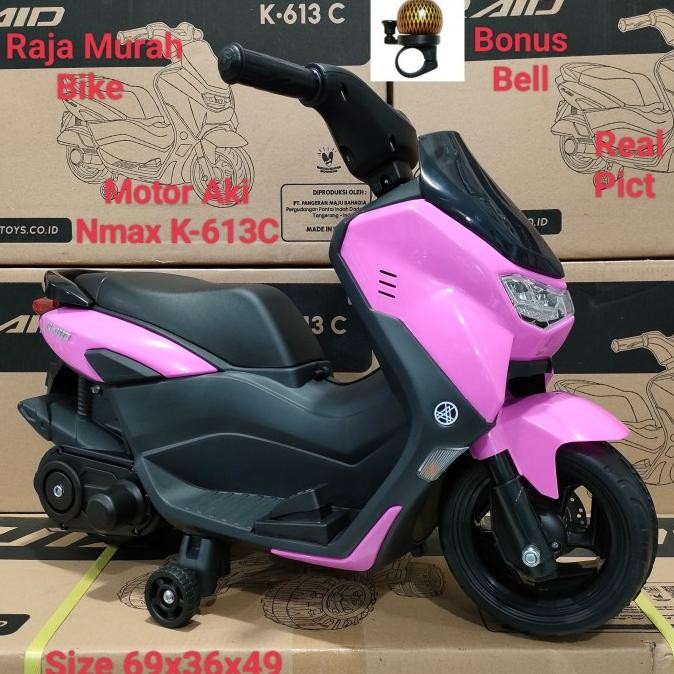 baru  Motor Aki Nmax Raid K-613C Mainan Anak Motoran Aki Nmax Motor Aki Nmax murah