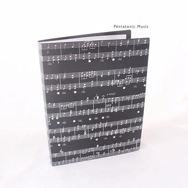 

new !!! Black Song Clear Holder | Map Folder Partitur Kertas Musik Not murah