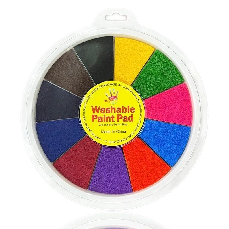 

Premium Multicolor Tinta Stamp Kerajinan Tangan Ink Pad /Finger Paint 12color High Quality