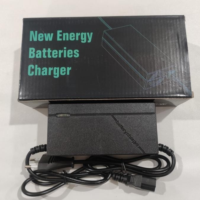 .........] Charger Sepeda Listrik Selis Pacific 36v 12ah 36 volt v 12 ah Cas