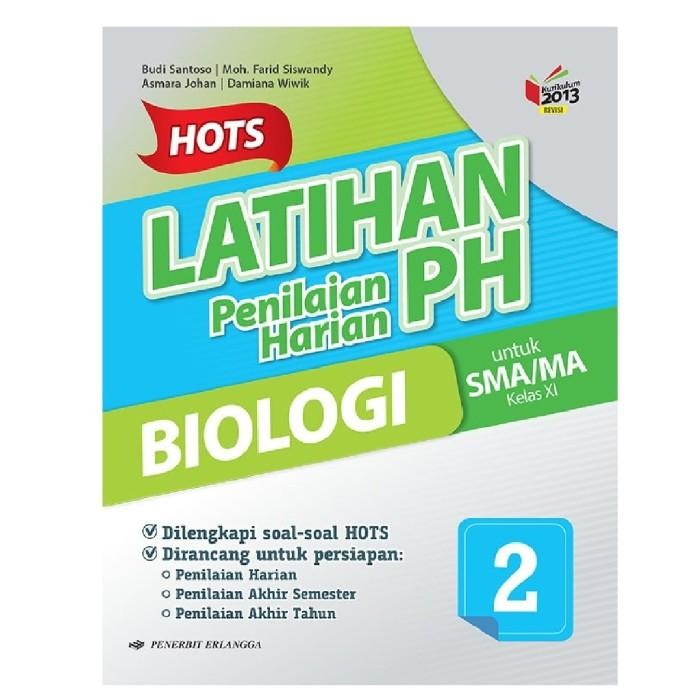 Buku Latihan Soal Hots Biologi Sma Kelas 11 Erlangga