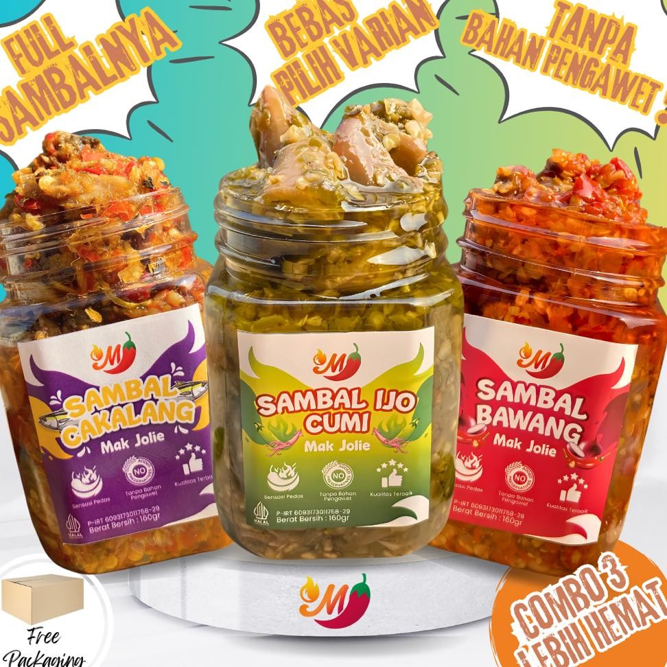 

Ter Ambal Ma Jolie Combo 3 Ambalbawang Ambalcu Ambalterai Ambalcaalang Ambal Lau