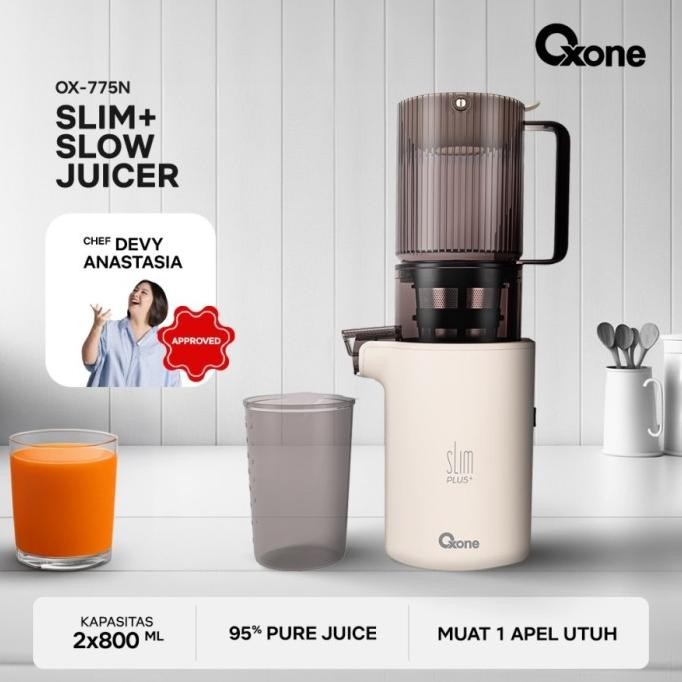 oxone ox-775 slim deluxe compact slow juicer