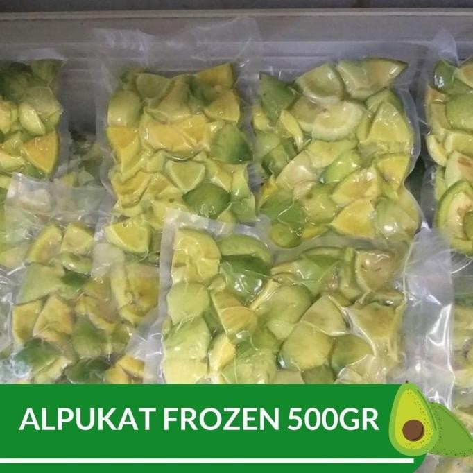 Diskon Buah Beku Alpukat Mentega 500 grm / Alpukat Frozen / Frozen Avocado