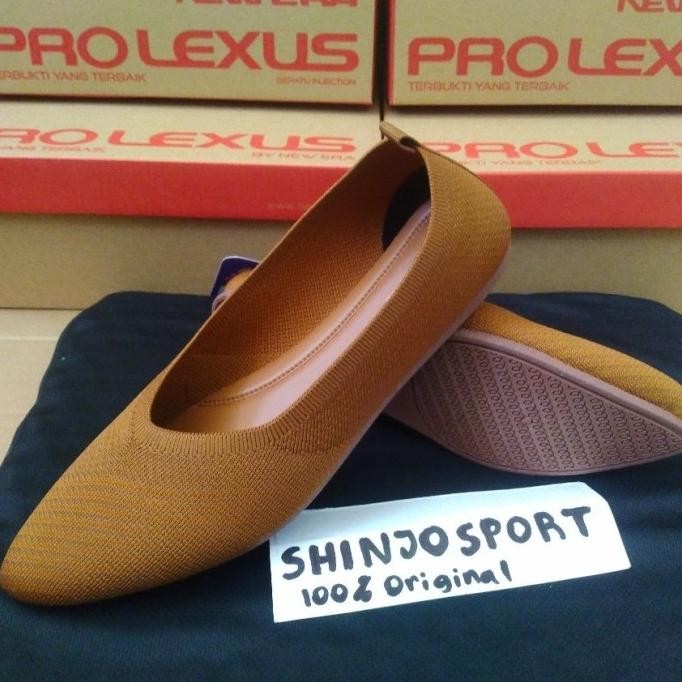 SEPATU TEPLEK WANITA NEW ERA ORIGINAL FLAT SLIP ON RAJUT PEREMPUAN