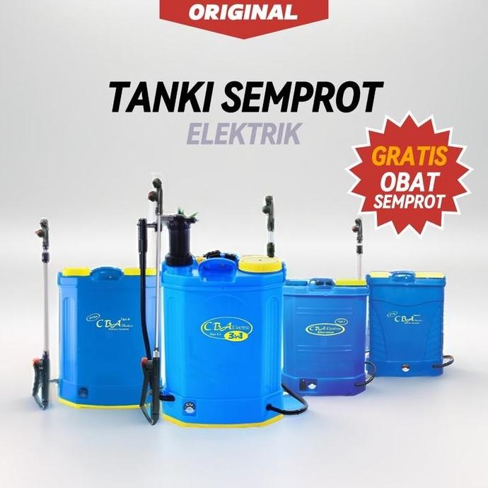 Tanki Semprot Elektrik - Sprayer Semprot Elektrik 16 Liter Membasmi Hama New Stok