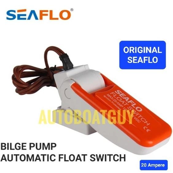 monggo] Bilge Pump SEAFLO Automatic Float Switch 20 Ampere 12V Switch Otomatis