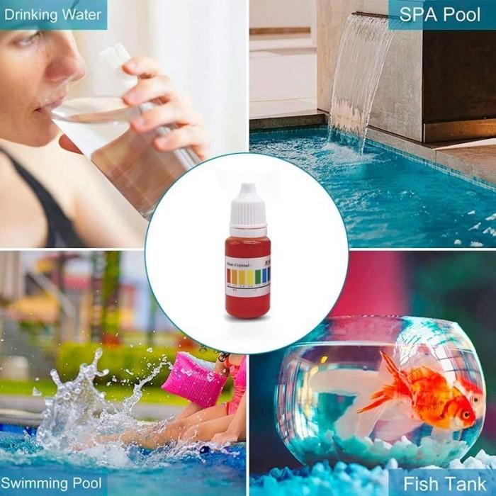 10Ml Cairan Ph Tester Ph Tetes Air Pengecek Ph Air Untuk Tes Ph Air Alkali Cek Asam Basa