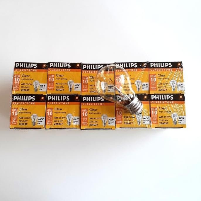 ```````] PIJAR / CLEAR A55 ES 15W 220-240V PHILIPS