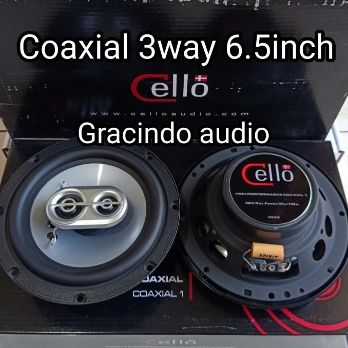 Promo Speaker Pintu Coaxial Cello 3Way Pnp Oem Mitsubishi Xpander Pajero