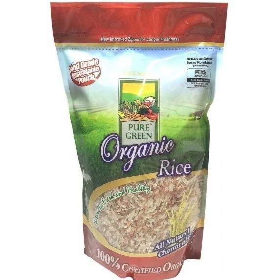 

Pure Green Beras Organik 1kg - Kombinasi Merah Putih