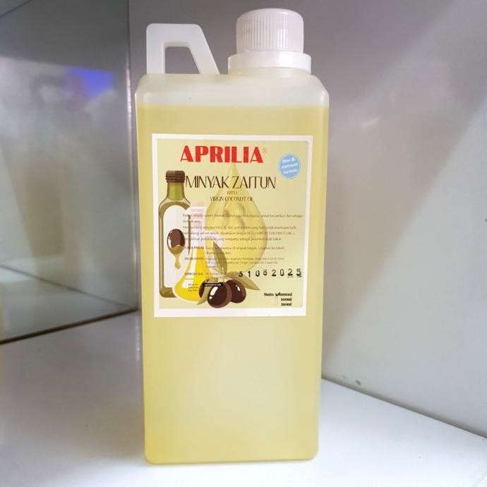 

Baru aprilia minyak zaitun 1liter