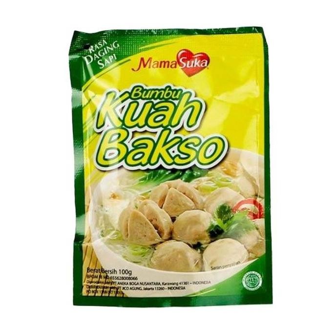 

MamaSuka Kuah Bakso Bumbu Masak Instan 100 gr